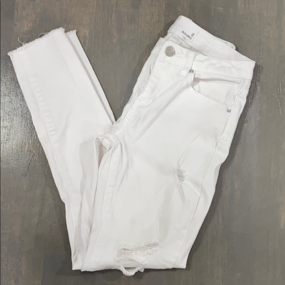 White jeans